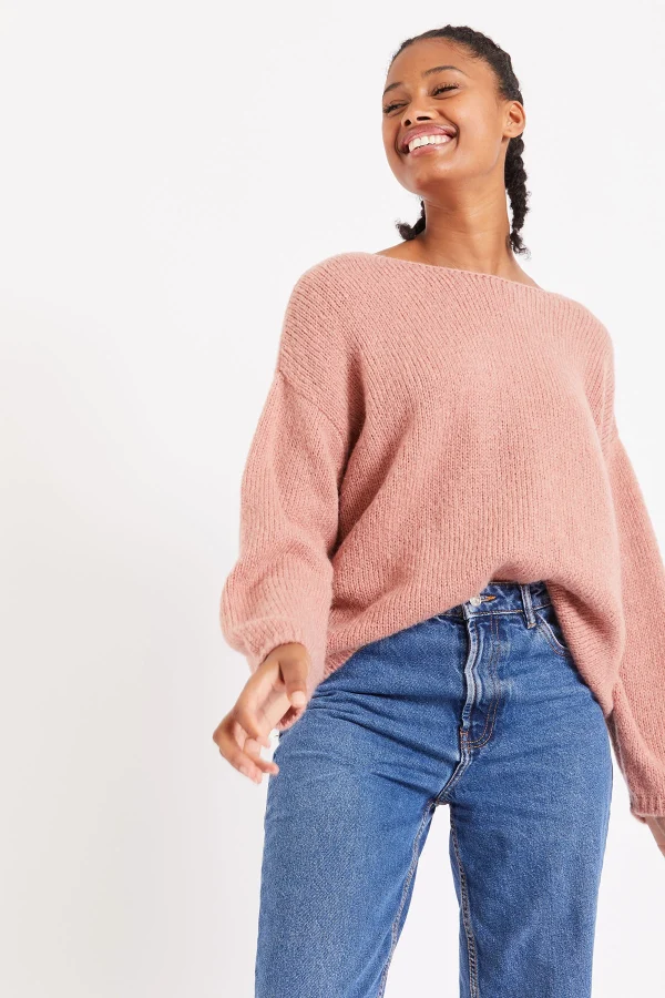 Banana Moon Pull En Maille Rose Vahe Artem boutique pas cher 4