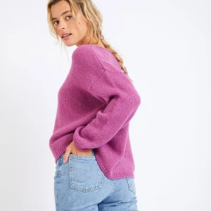 Banana Moon Pull En Maille Rose Fuschia Vahe Artem site en ligne 15