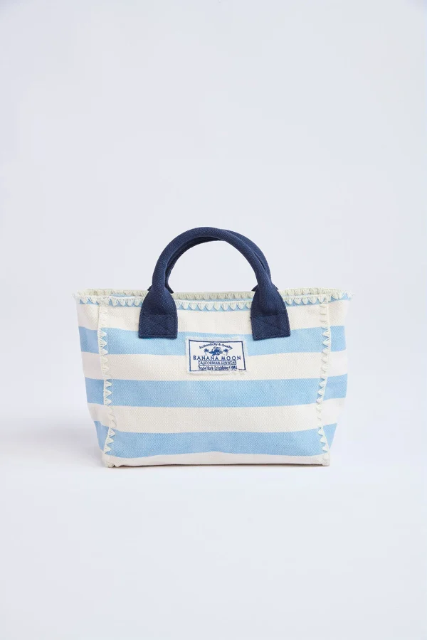 Banana Moon Petit Sac Rayé Bleu Ani Lohan boutique paris 1