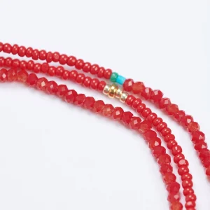 Banana Moon Bracelet En Pierres Rouge Bracelet Eliza Shashi® Réductions 15