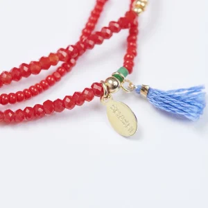 Banana Moon Bracelet En Pierres Rouge Bracelet Eliza Shashi® Réductions 13