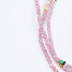 Banana Moon Bracelet En Pierres Rose Bracelet Eliza Shashi® commentaire favorable 9