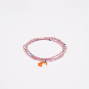 Banana Moon Bracelet En Pierres Rose Bracelet Eliza Shashi® commentaire favorable 13
