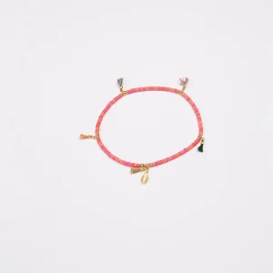 en ligne Banana Moon Bracelet Stretch En Perles Rose Bracelet Lilu Shashi® 17