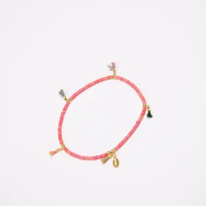 en ligne Banana Moon Bracelet Stretch En Perles Rose Bracelet Lilu Shashi® 15