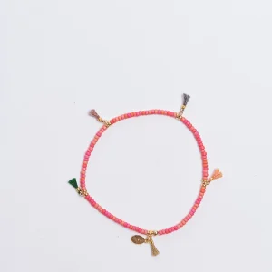 en ligne Banana Moon Bracelet Stretch En Perles Rose Bracelet Lilu Shashi® 21