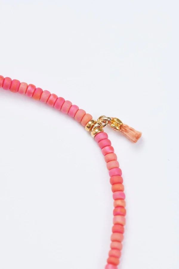 en ligne Banana Moon Bracelet Stretch En Perles Rose Bracelet Lilu Shashi® 3