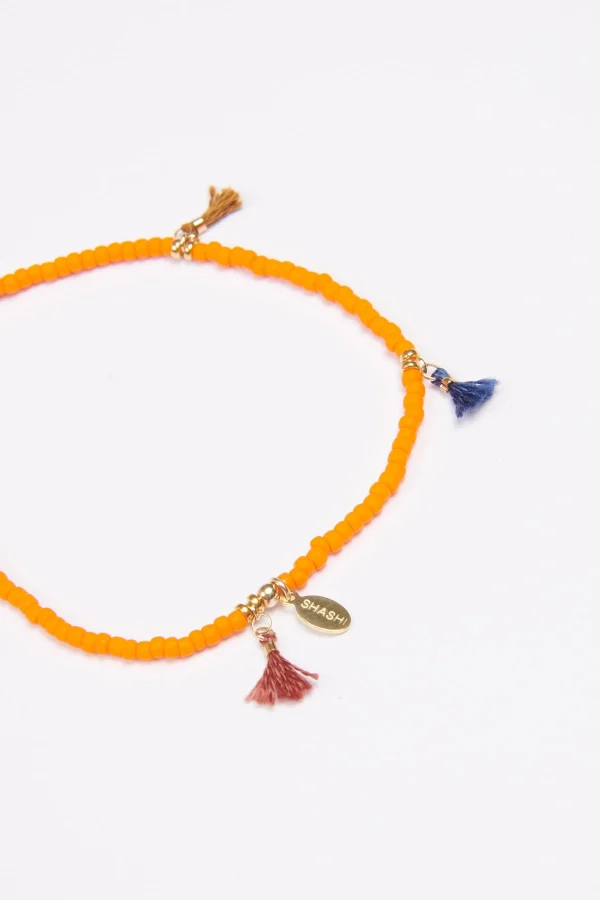 belle Banana Moon Bracelet Stretch En Perles Orange Bracelet Lilu Shashi® 4