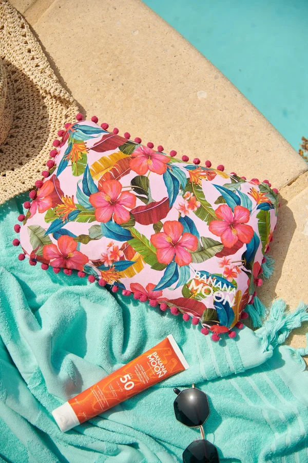 Paiement sécurisé Banana Moon Coussin De Plage Rose DJERBA PILLOWTOO 5