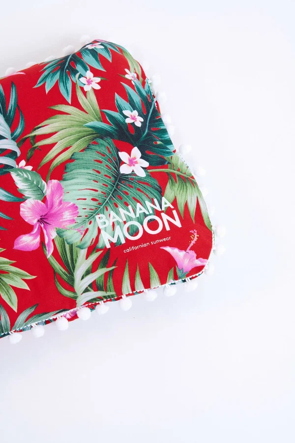 Banana Moon Coussin De Plage Rouge DJBERBA PILLOWTOO mode 4