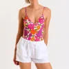 vente en ligne Banana Moon Short Blanc En Lin Douglas Hawston 25