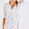 Banana Moon Chemise Broderie Anglaise Blanche Gary Cherrytree grossiste en ligne 19