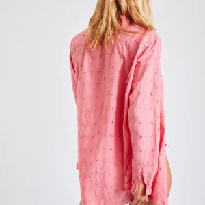 Banana Moon Chemise Broderie Anglaise Rose Gary Cherrytree Promotio de vente 12