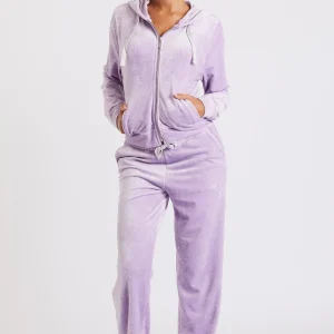 Banana Moon Pantalon De Jogging Velours Lilas Lenny Sealake Retour Facile et Gratuit 8