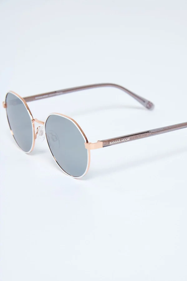 Banana Moon Lunettes De Soleil Rondes Pour Femme LUNETTEBM226P04 de garantie authentique 5