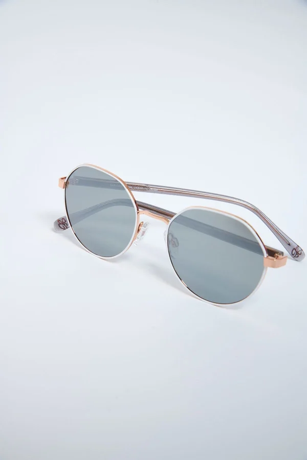 Banana Moon Lunettes De Soleil Rondes Pour Femme LUNETTEBM226P04 de garantie authentique 4