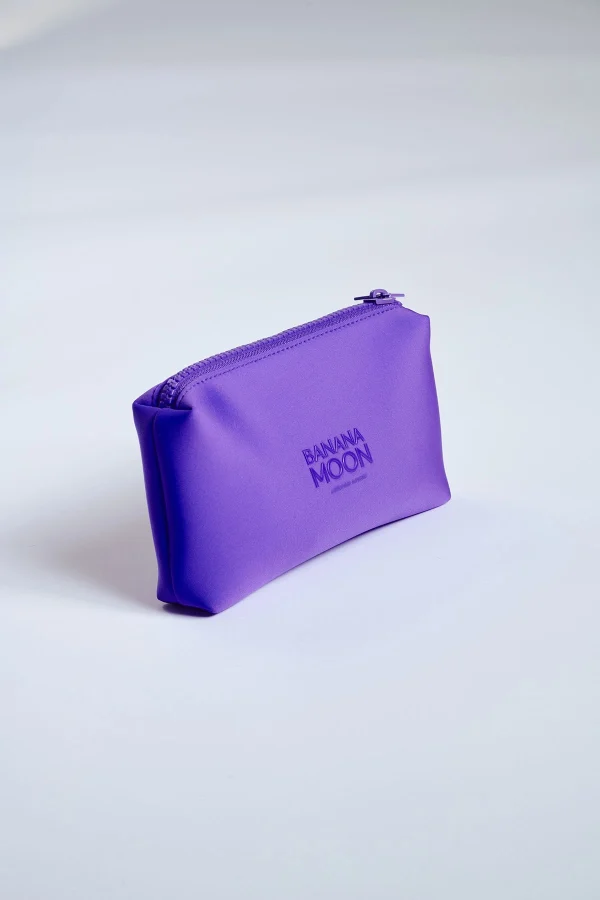 soldes luxe Banana Moon Pochette Néoprène Violette Neon Pouch 3