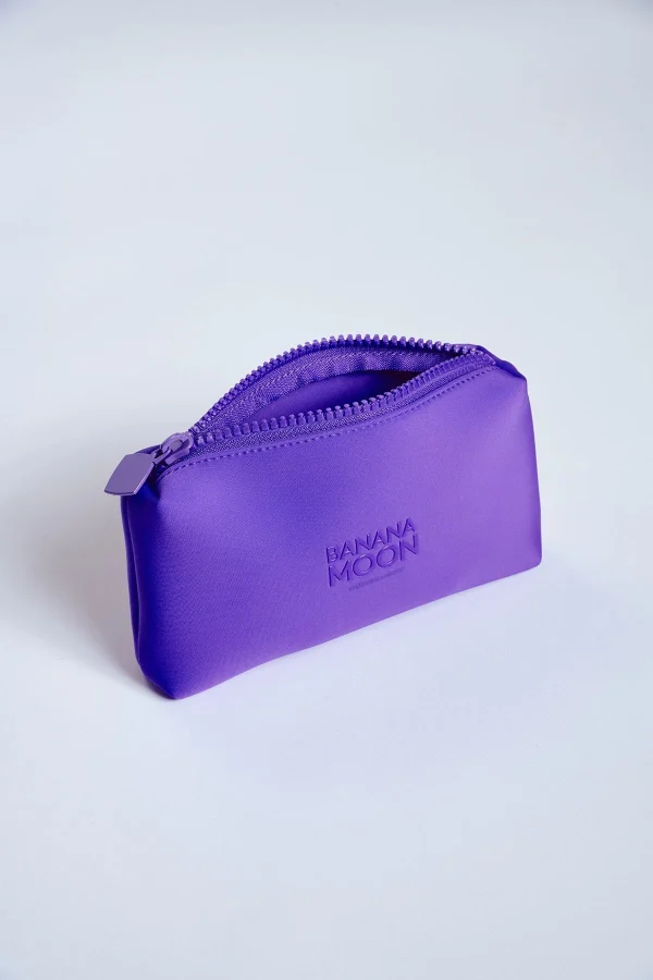 soldes luxe Banana Moon Pochette Néoprène Violette Neon Pouch 1