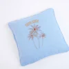 en ligne vente Banana Moon Housse De Coussin Brodée Bleu Ciel Orama Coco 11