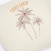 outlet soldes Banana Moon Housse De Coussin Brodée écru Orama Coco 14