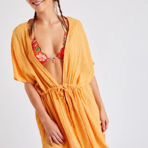 Acheter Banana Moon Kimono De Plage Abricot Patza Lightup 9