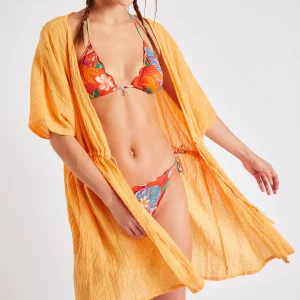 Acheter Banana Moon Kimono De Plage Abricot Patza Lightup 13