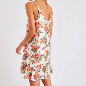excellent qulity Banana Moon Robe Courte écru Pirae Palmroseday 8