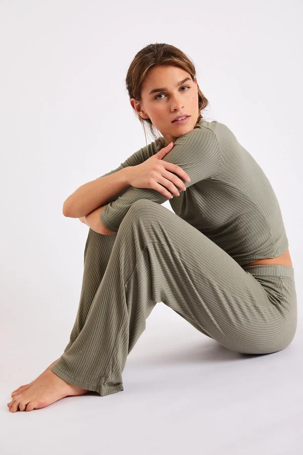 Banana Moon Ensemble Homewear Vert Softness & Lonely Comfy design à la mode 5
