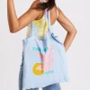 Banana Moon Totebag En Lin Bleu Ciel Toteclub à prix d'occasion 14