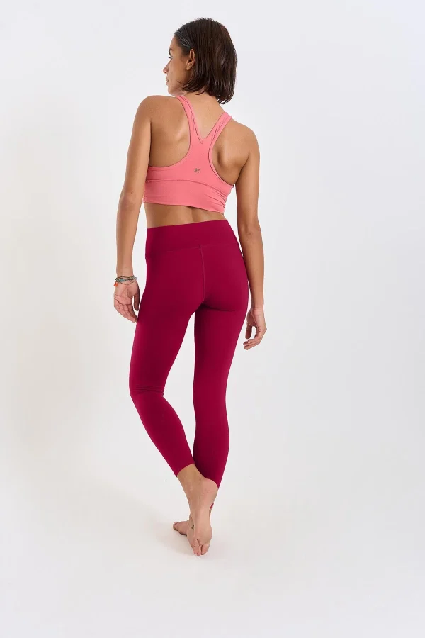 Banana Moon Legging De Sport Bordeaux Eagle Wellness luxe soldes 7
