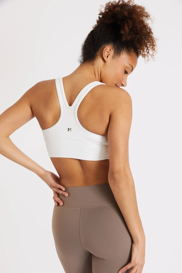 pas cher en vente Banana Moon Brassière De Sport Ecru FLOW WELLNESS 4