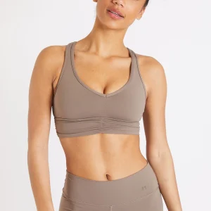 soldes Banana Moon Brassière De Sport Taupe Flow Wellness 17