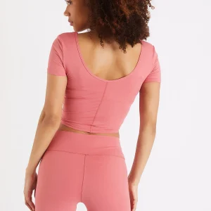 Banana Moon T-shirt De Sport Rose Pour Femme Mantra Wellness soldes magasin 18