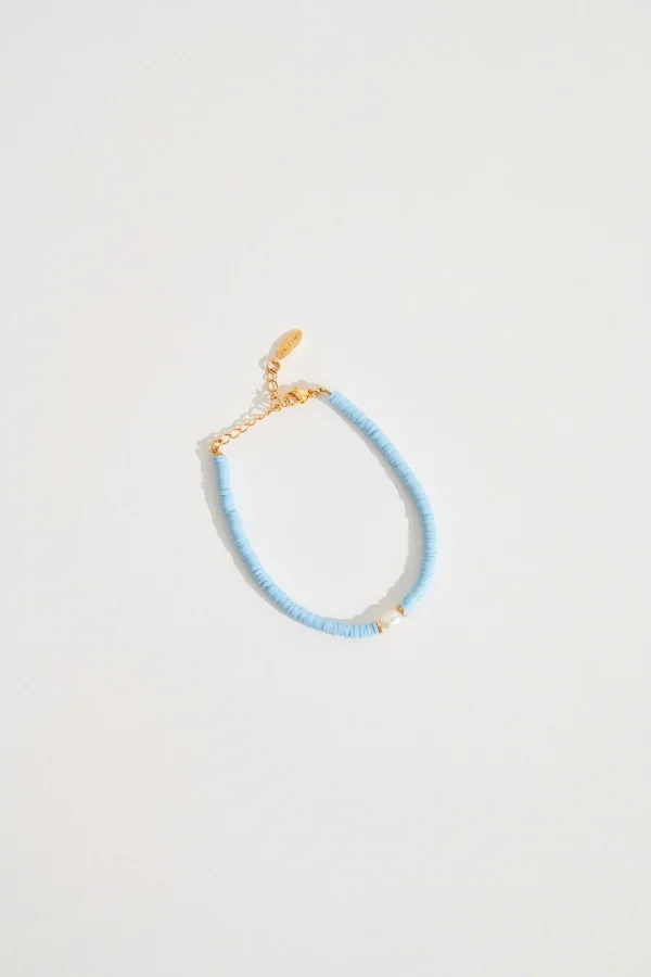 mode Banana Moon Bracelet En Perles Turquoise BRACELET WINDAN 4