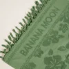 styles dernier cri Banana Moon Serviette De Plage Coloris Vert Cheryll Petals 13