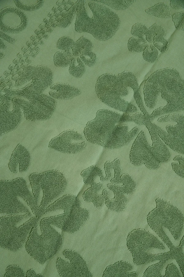 styles dernier cri Banana Moon Serviette De Plage Coloris Vert Cheryll Petals 4