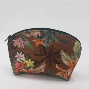 Banana Moon Pochette Marron Fleuris Graphite Sunrama à prix d'occasion 9