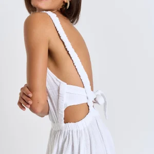 Service Clients Dédié Banana Moon Robe Longue Blanche Sophistiquée HELOISE CHERYLL 13
