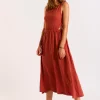 Banana Moon Robe Longue Acajou Sophistiquée HELOISE CHERYLL Officielle 19