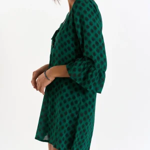 Banana Moon Robe Tunique Courte Verte HOALA TALANGAVOIL à prix d'occasion 8