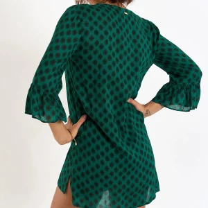 Banana Moon Robe Tunique Courte Verte HOALA TALANGAVOIL à prix d'occasion 12