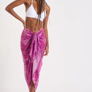 Banana Moon Jupe Paréo Imprima Bandanas Fushia Lenai Benitatul Top ventes 13