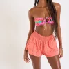 dernière tendance Banana Moon Short Court Ajouré Orange MAONA CRAMBERRY 16