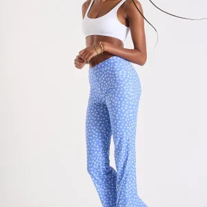meilleure qualité Banana Moon Pantalon Bleu Imprimé Hibiscus Noelo Bloomgirl 11