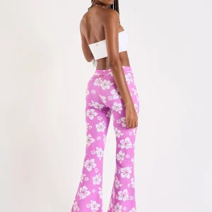 grossiste en ligne Banana Moon Pantalon Lilas Imprimé Fleur Noelo Islandgirl 15