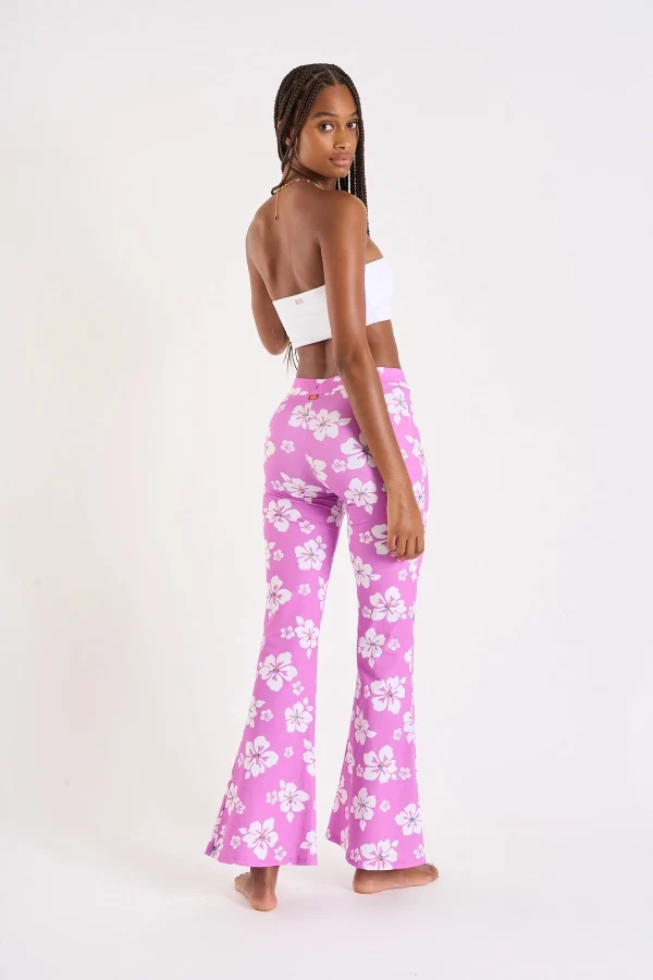 grossiste en ligne Banana Moon Pantalon Lilas Imprimé Fleur Noelo Islandgirl 6