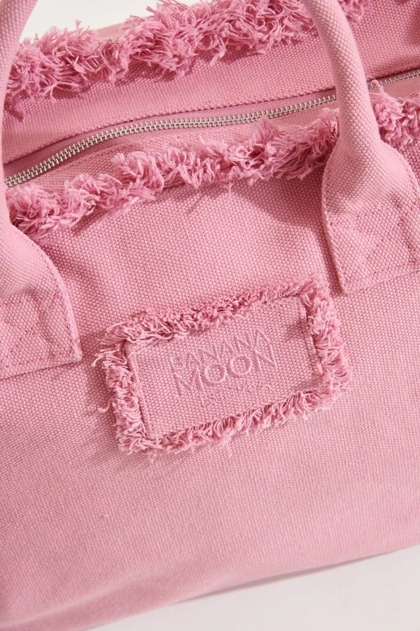 soldes magasin Banana Moon Sac Cabas Rose En Coton Tans Carlina 3
