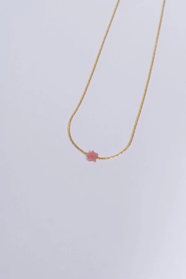 styles dernier cri Banana Moon Collier étoile De Jade Rouge JADEITE NECKLACE Salty Cali® 5