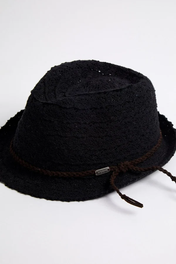 Banana Moon Chapeau Noir FULLSUN HATSY site pas cher 5