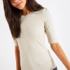aux meilleurs prix Banana Moon T.shirt Femme Beige CAYDEN LEESBURG 11